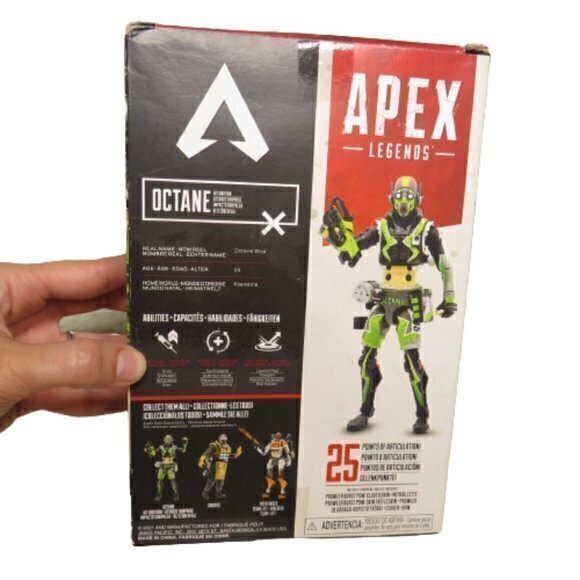 Octane Green Apex Legends Hit & Run Jakks Pacific NEW Action Figure Vid…‎ - Picture 2 of 4